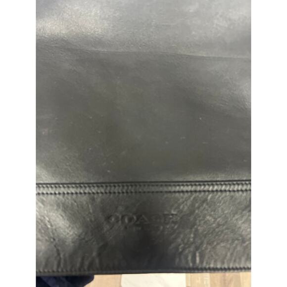 Authentic Coach Houston Map Bag In Signature Canvas and Leather Unisex - Picture 9 of 13